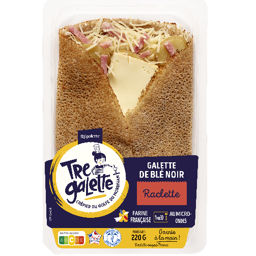 Galette garnie Raclette TRE GALETTE