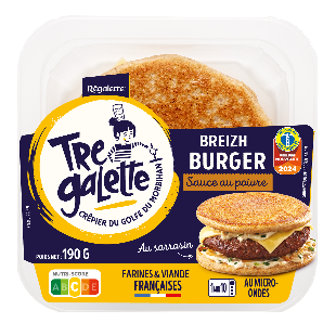 Breizh Burger sauce Poivre TRE GALETTE