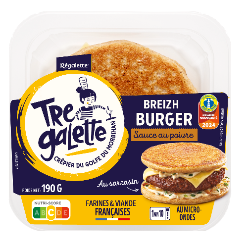 Breizh Burger sauce Poivre TRE GALETTE